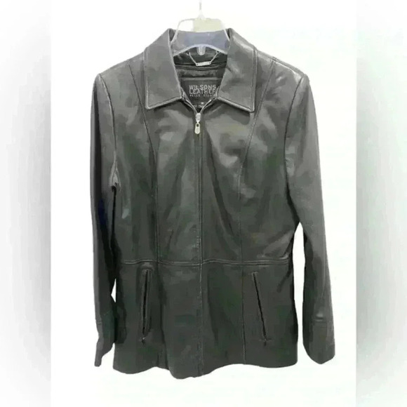 Wilsons Leather Jackets & Blazers - Wilson Leather Pelle Studio Thinsulate‎ Ultra Leather Women’s Coat Size Medium